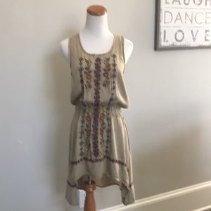 Boho Chic Hi/Lo dress sz S